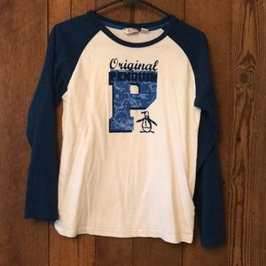 The Original Penguin Long Sleeve Boys Shirt